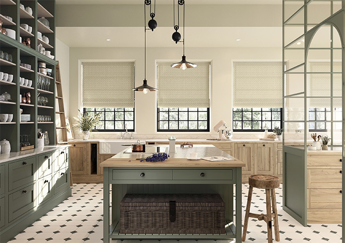 Ariel, Thyme - Roman Blind - Image 8